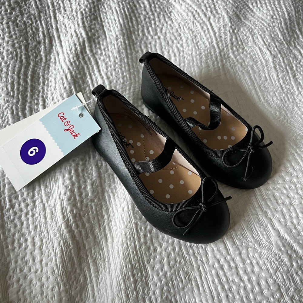 Brand new Cat & Jack toddler girl ballet flats